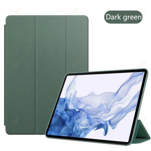 태블릿 케이스 태블릿용 마그네틱 접이식 스마트 커버 삼성 갤럭시 탭 A9 플러스 11 인치, Tab S6Lite 10.4 2020, 1개