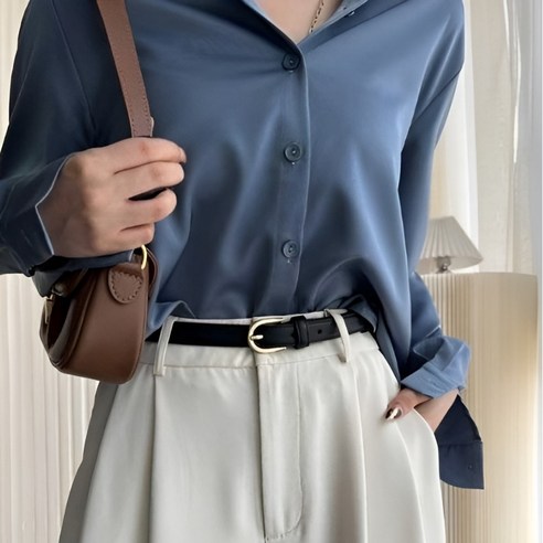 바라츠 슬림 여성 밸트 데일리 기본 벨트