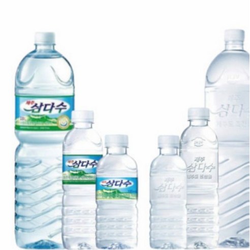 or 물 생수 1개 삼다수500낱개 가격 라벨 무라벨상품렌덤발송, 3개, 500ml