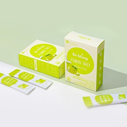 수분을 위한 필수품: 리블링워터 샤인머스켓맛 수분충전 기능성음료