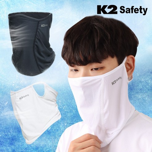 K2 SAFETY 쉴드마스크 2개입, 다크네이비