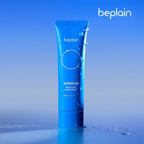 비플레인 선뮤즈 모이스처 선크림 SPF50+ PA++++, 50ml 1개