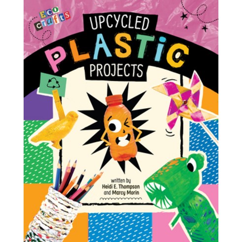 Upcycled Plastic Projects Hardcover, Capstone Press, English, 9781496695932