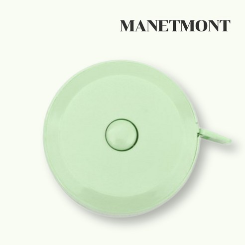 MANETMONT 휴대용 미니 피팅 줄자, 1개, 150cm, 03. 그린