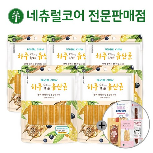 네츄럴코어 하루유산균 황태 12p x 5개 + 사은품 증정