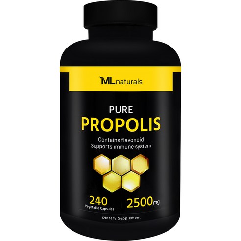 [미국빠른직구] 마이라이프 내추럴스 프로폴리스 2500mg 240정, 1개