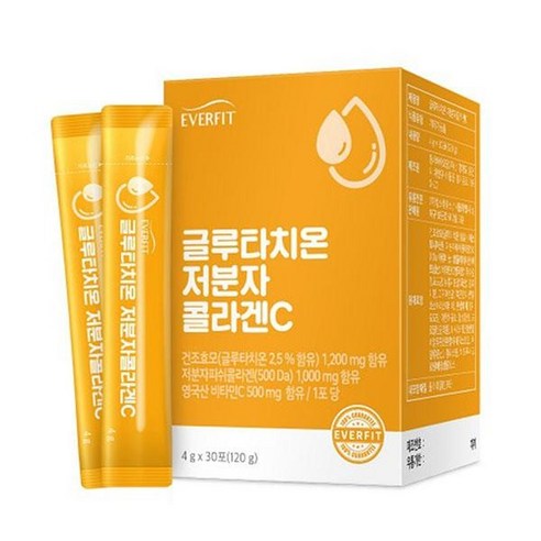 내츄럴플러스 에버핏 글루타치온 저분자 콜라겐C 항산화 간건강 피로회복 이너뷰티 영양제, 상세페이지 참조, 상세페이지 참조, 상세페이지 참조, 상세페이지 참조