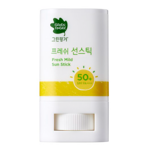 그린핑거 프레쉬 마일드 선스틱 SPF50+ PA++++, 15g, 1개 15g × 1개 섬네일