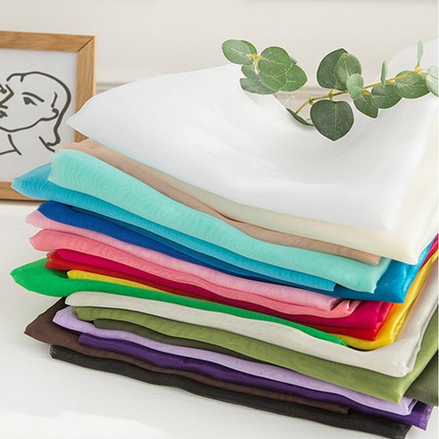 섬세한 빛깔로 피어나는 당신의 상상력, 크리스탈 노방 원단