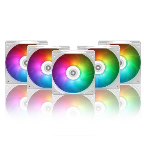 3RSYS ARGB WHITE 케이스쿨러 PH-12025 5p, 1개