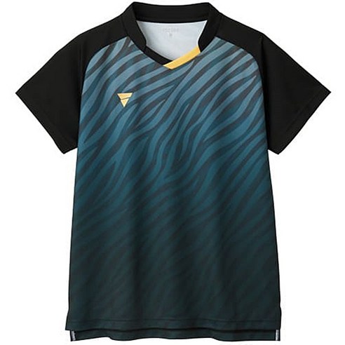 빅타스 GS501 블루 티셔츠: 코트 위 퍼포먼스를 위한 섬세한 선택 빅타스탁구복