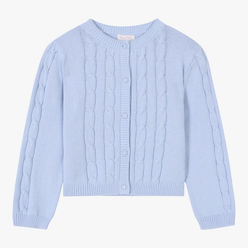로엠걸즈 데일리 단정 라운드 케이블 가디건 RGCK2412P