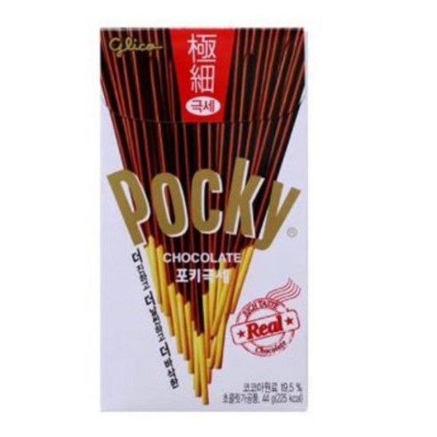 해태제과 포키 극세 막대과자, 44g, 5개