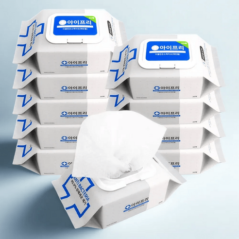 아이프리 손소독 티슈로 깨끗하고 건강한 일상을!