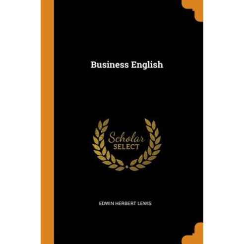 (영문도서) Business English Paperback, Franklin Classics, 9780342393688