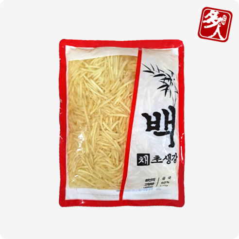 [다인] 백 채 초생강1.3kg(실중량650g) 고형량 50%_ 일식 생강절임 초절임 장어구이, 1개, 1.3kg