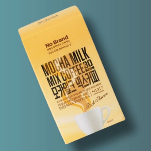 노브랜드 달달한 모카밀크 믹스커피 250개입, 11.4g, 1개