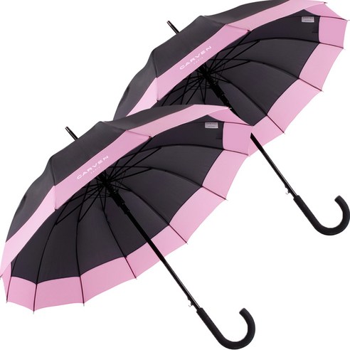 까르벵 보다 핑크 여신 장우산 2개