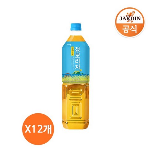 [쟈뎅] 제주의 봄 청보리차 1.5L X 12페트, 12개, 1개