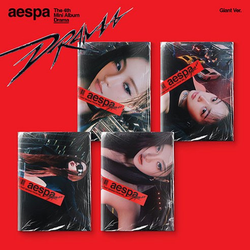 에스파 (aespa) – 미니4집 Drama Giant Ver.
CD/LP 에스파 (aespa) – 미니4집 Drama Giant Ver.
CD/LP