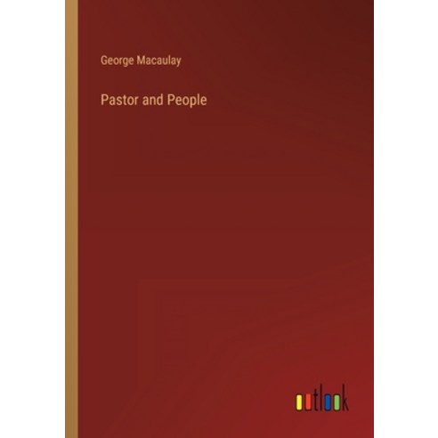 (영문도서) Pastor and People Paperback, Outlook Verlag, English, 9783368155209