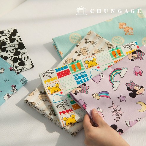 디즈니 원단으로 펼치는 마법 같은 창작의 세계