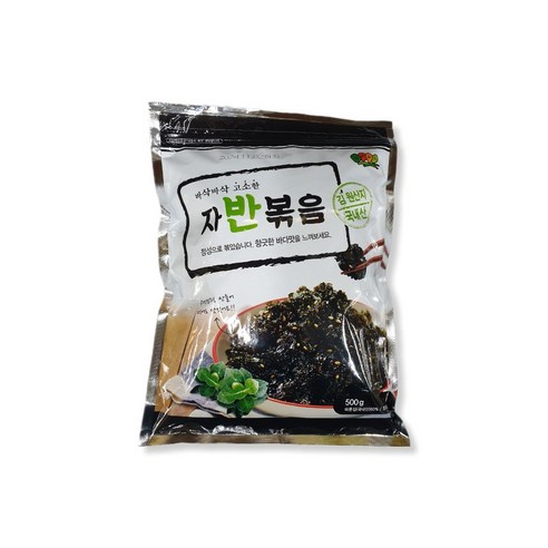 국내산 자반볶음 돌자반 바삭하고 고소한 김가루 500g, 1개