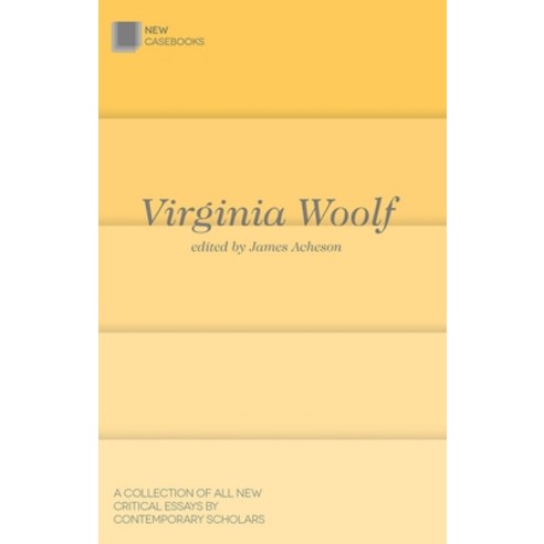 (영문도서) Virginia Woolf Hardcover, Red Globe Press, English, 9781137430823