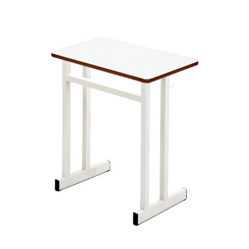 다우미 1인용책상 D03, 화이트(우레탄엣지)