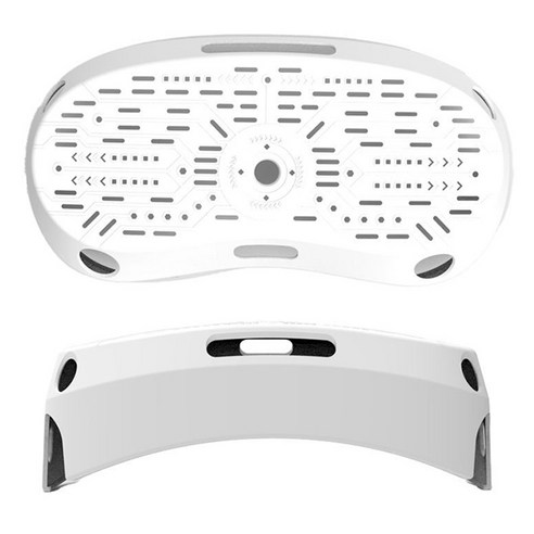 스냅케이스 피코4 VR 헤드유닛 실리콘 케이스커버 PC45, 화이트, 1개