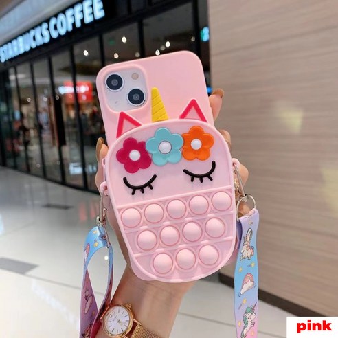 iPhone 감압 동전 지갑 휴대 전화 케이스 보호 커버에 적합