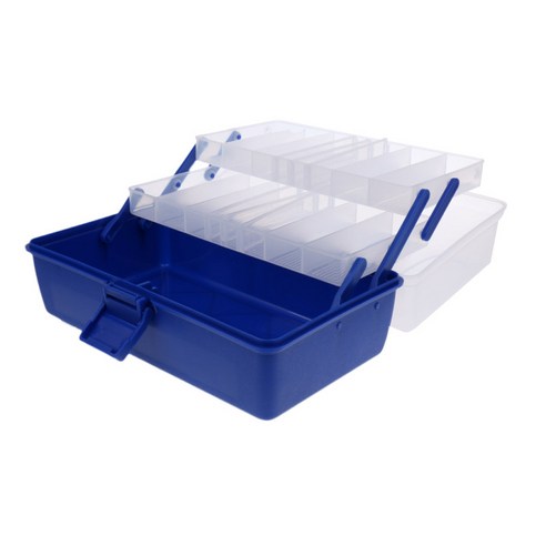 미끼 홀더 방수 보관함용 낚시 액세서리 - 태클 박스, S, 플라스틱, 클리어