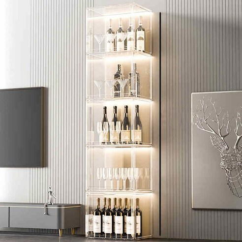 텅 빈 거실 한 켠, 나만의 작은 바(Bar)를 꿈꾸다: HND 위스키 진열장 솔직 후기 술장