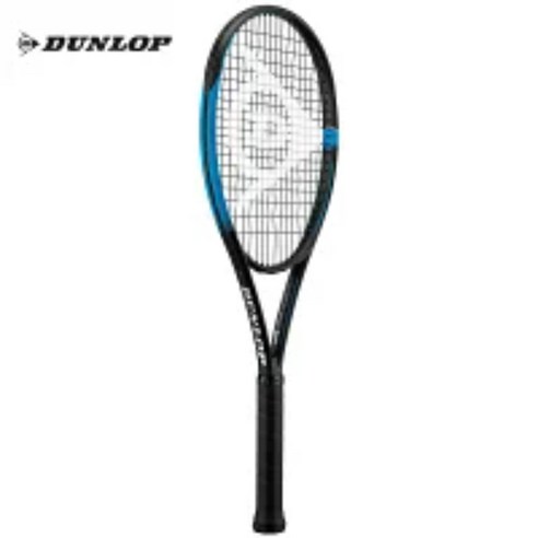 DUNLOP 경식 테니스 라켓 던롭 FX 500 LS DS22007 프레임만, 블랙앤블루, G1