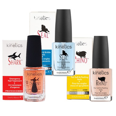 키네틱스 샤크 손톱영양제15ml/씰/라히노/네일영양제, 제품선택_3.라히노(찢어지는손톱용), 1개, 15ml