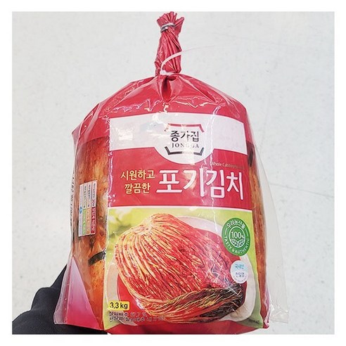 종가집태백 ★아이스박스★종가집 시원깔끔포기김치 3.3kg, 옵션1 – 신선포장 (아이스박스포장), 1개 Best Top5