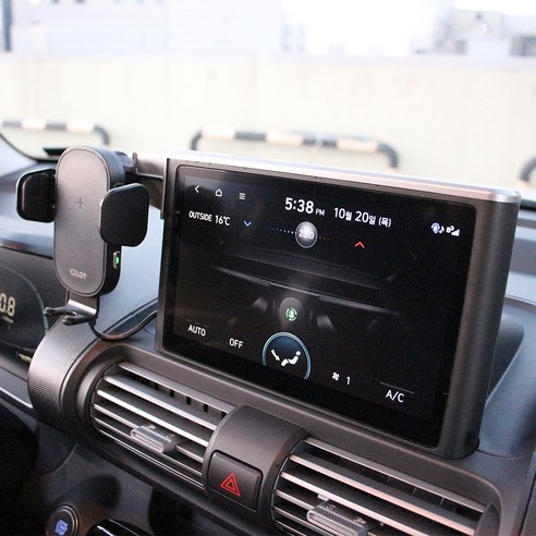 핸드폰 사용 편의성 극대화: 오클립 캐스퍼전용 마운트 & 고속 무선 충전기 세트