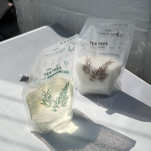 실내건조에도 깨끗하고 상쾌한 세탁, 세이브타임 티트리 세제 리필