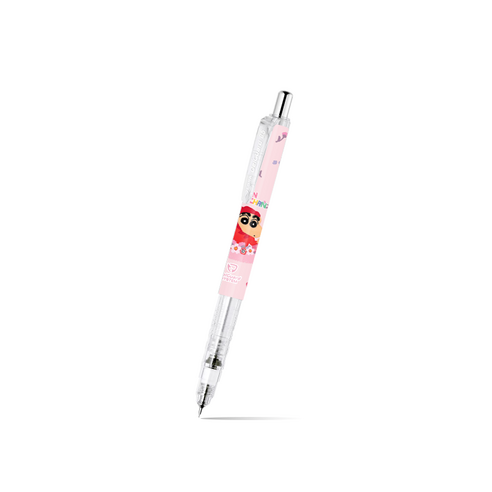 제브라 델가드 샤프 라이트 짱구 0.5mm 액션가면 흰둥이, 핑크