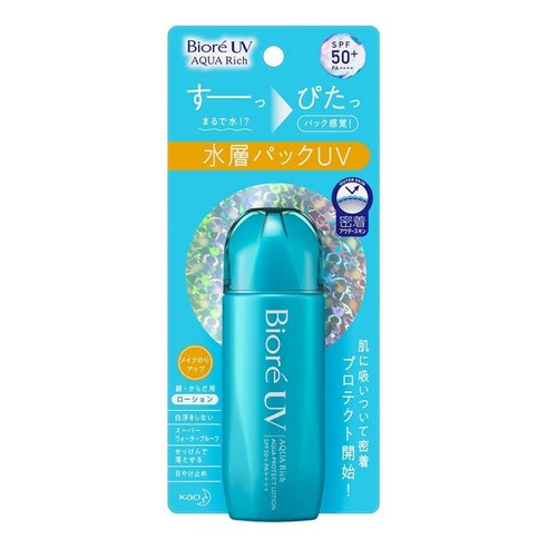 비오레 UV 아쿠아리치 아쿠아프로텍트 로션 70ml, 1개 비오레선크림 Best Top5