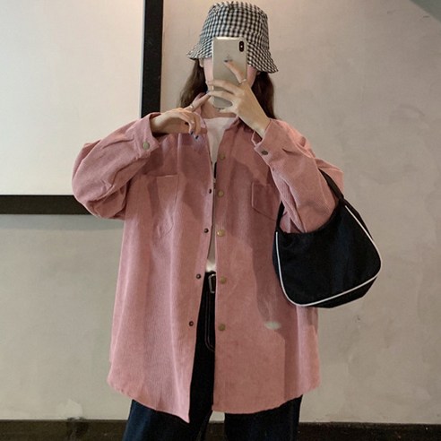 라페나 여성 코듀로이 남방 셔츠