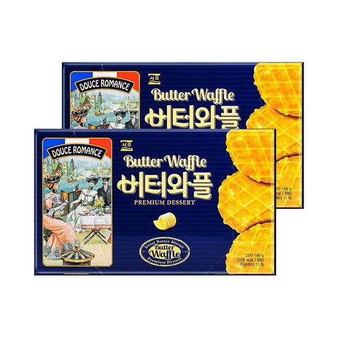 서주 버터와플 146g 2입, 292g, 1개