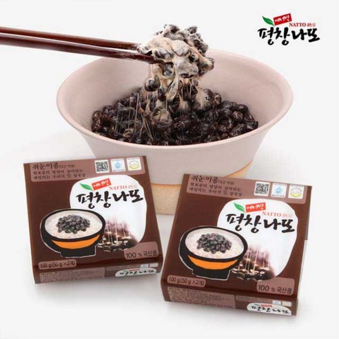 평창나또 국산콩쥐눈이콩 나또 50g