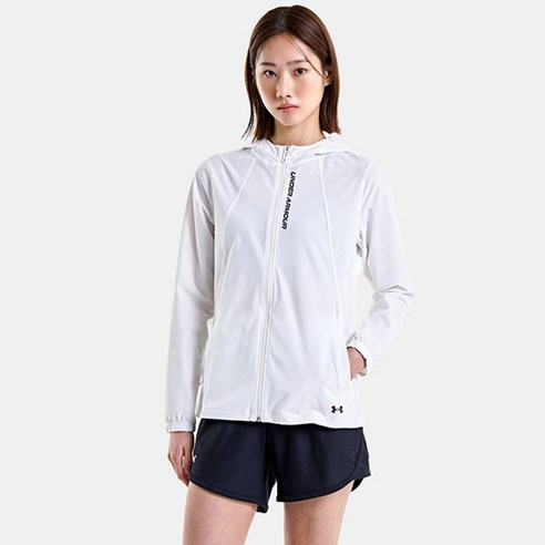 [언더아머] 바람막이 PQF 1377043-002 여성 UA 아웃런 더 스톰 재킷