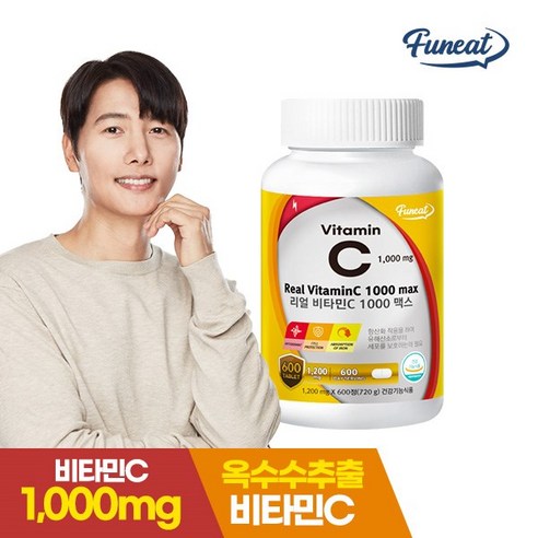 퍼니트 리얼 비타민C 1000 맥스 720g, 1개, 600정