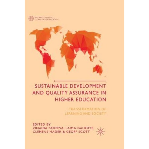 (영문도서) Sustainable Development and Quality Assurance in Higher Education: Transformation of Learning... Paperback, Palgrave MacMillan, English, 9781349498734