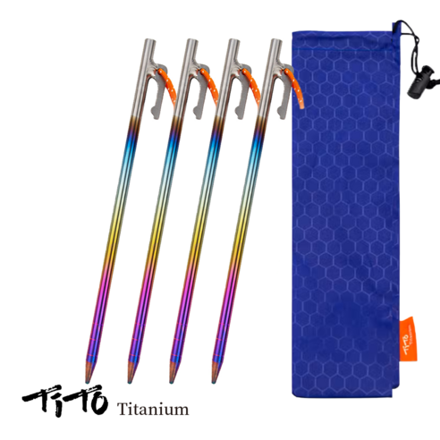 압도적인 내구성과 편리함을 갖춘 티토 티타늄 텐트팩