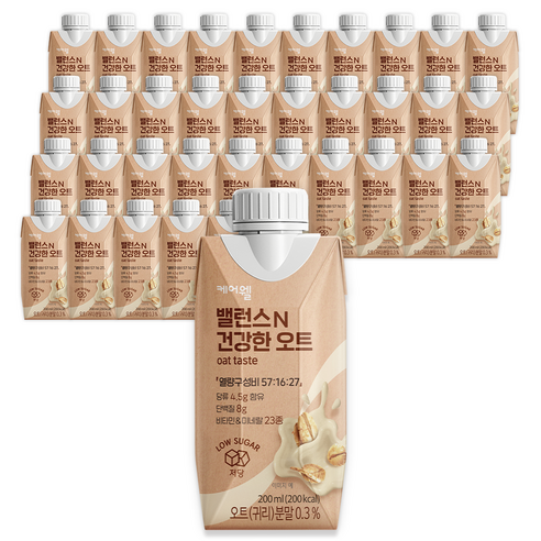 케어웰 밸런스N 건강한 오트, 200ml, 36개