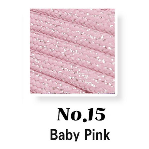 5.0mm 100yard 실버 글로시 대용량 촘촘 우동실 청키스트링 소프트 폴리에스터 우동끈 가벼운실 타래발송, 1개, No.15