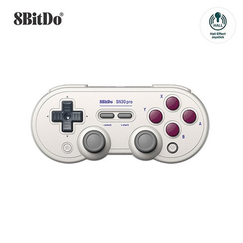 8BitDo SN30 Pro 프로 블루투스 컨트롤러 닌텐도 스위치 맥OS 원도우 Android 호환, 1개, 베이지 닌텐도컨트롤러